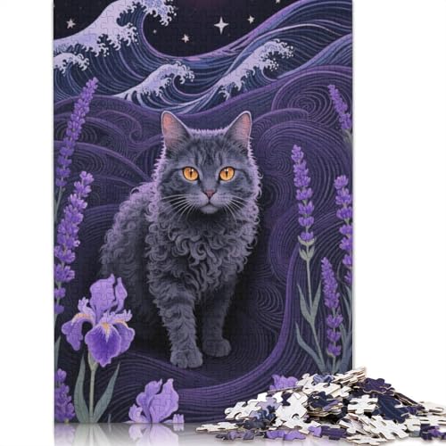 Cornish Rex 1000 Teile Puzzles Für Erwachsene Und Kinder Ab 12 Jahren 1000pcs (75x50cm) von ZYGAOKDD