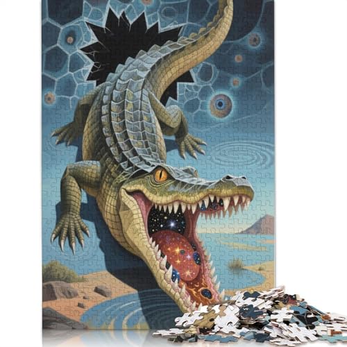 Crocodile Puzzlespiele Für Erwachsene 1000 Stück Puzzlespiele Für Erwachsene Lernspiel Herausforderung Spielzeug 1000 Stück Puzzlespiele Für Erwachsene Kids.Educational Games Home Decoration 1000pcs ( Crocodile Puzzlespiele Für Erwachsene 1000 Stück Puzzlespiele Für Erwachsene Lernspiel Herausforderung Spielzeug 1000 Stück Puzzlespiele Für Erwachsene Kids.Educational Games Home Decoration 1000pcs ( von ZYGAOKDD