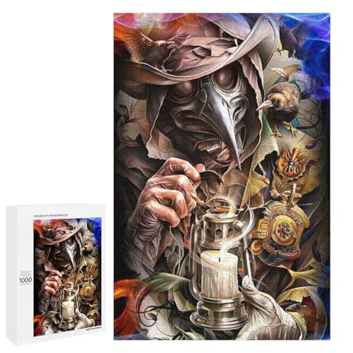 Crows Doctor 1000 Teile Puzzles Für Erwachsene Und Kinder Ab 12 Jahren 1000 PCS Crows Doctor 1000 Teile Puzzles Für Erwachsene Und Kinder Ab 12 Jahren 1000 PCS von ZYGAOKDD