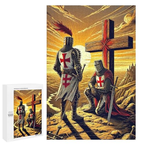 Crusader 1000 Teile Puzzles Für Erwachsene Und Kinder Ab 12 Jahren 1000 PCS von ZYGAOKDD