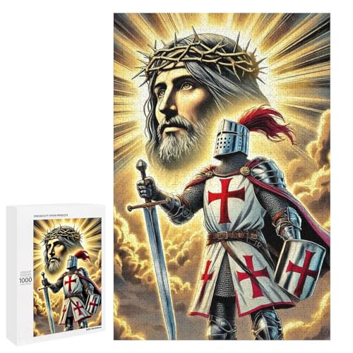 Crusader 1000 Teile Puzzles Für Erwachsene Und Kinder Ab 12 Jahren 1000 PCS von ZYGAOKDD
