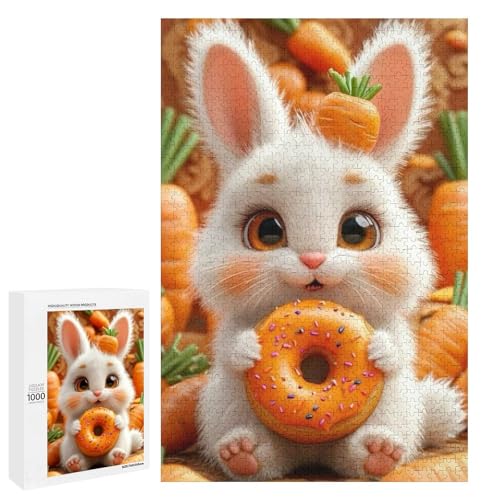 Donut Bunny 1000 Teile Puzzles Für Erwachsene Und Kinder Ab 12 Jahren 1000 PCS Donut Bunny 1000 Teile Puzzles Für Erwachsene Und Kinder Ab 12 Jahren 1000 PCS von ZYGAOKDD