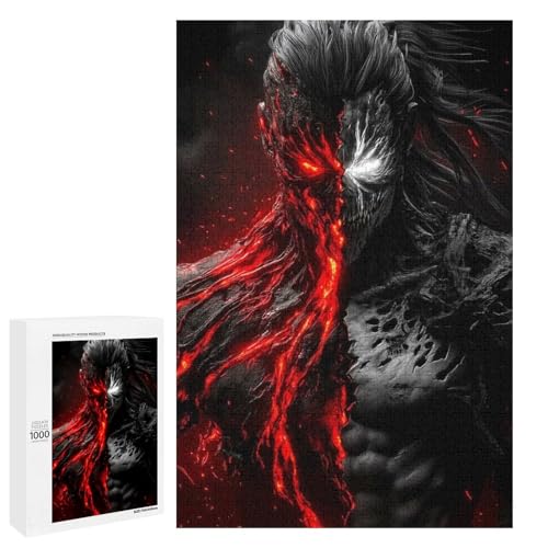 Dual Inferno Shadow 1000 Teile Puzzles Für Erwachsene Und Kinder Ab 12 Jahren 1000 PCS von ZYGAOKDD