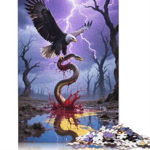 Eagle 1000 Teile Puzzles Für Erwachsene Und Kinder Ab 12 Jahren 1000pcs (75x50cm) von ZYGAOKDD