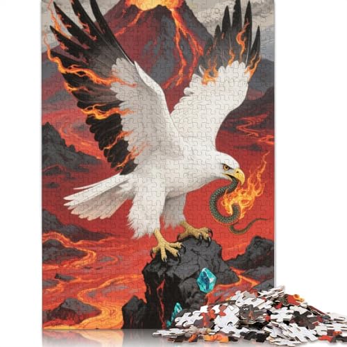 Eagle Puzzlespiele Für Erwachsene 1000 Jigsaws 1000 Teile Puzzles Für Erwachsene Geschenke 1000pcs (75x50cm) von ZYGAOKDD