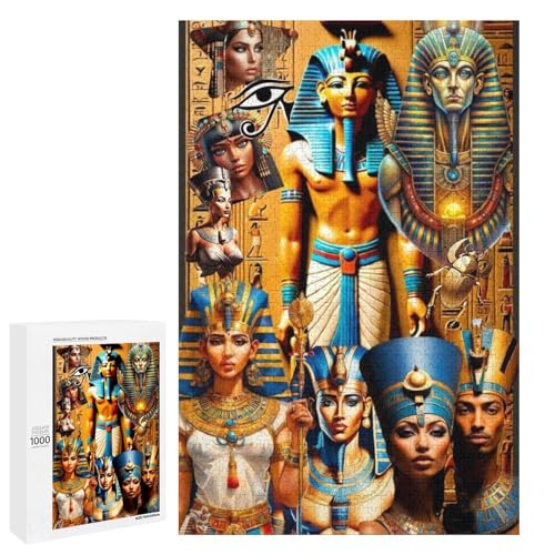 Egyptian Pharaoh 1000 Teile Puzzles Für Erwachsene Und Kinder Ab 12 Jahren 1000 PCS Egyptian Pharaoh 1000 Teile Puzzles Für Erwachsene Und Kinder Ab 12 Jahren 1000 PCS von ZYGAOKDD