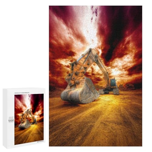 Excavators 1000 Teile Puzzles Für Erwachsene Und Kinder Ab 12 Jahren 1000 PCS von ZYGAOKDD