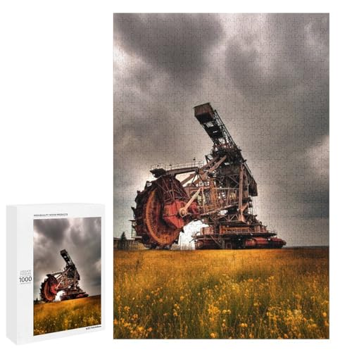 Excavators 1000 Teile Puzzles Für Erwachsene Und Kinder Ab 12 Jahren 1000 PCS von ZYGAOKDD