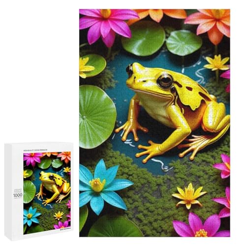 Frogs 1000 Teile Puzzles Für Erwachsene Und Kinder Ab 12 Jahren 1000 PCS von ZYGAOKDD