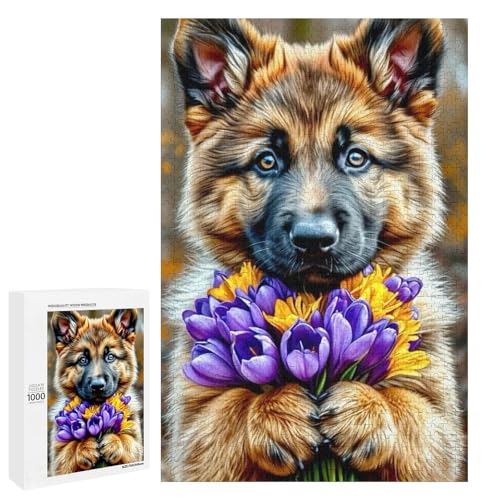 German Shepherd 1000 Teile Puzzles Für Erwachsene Und Kinder Ab 12 Jahren 1000 PCS German Shepherd 1000 Teile Puzzles Für Erwachsene Und Kinder Ab 12 Jahren 1000 PCS von ZYGAOKDD