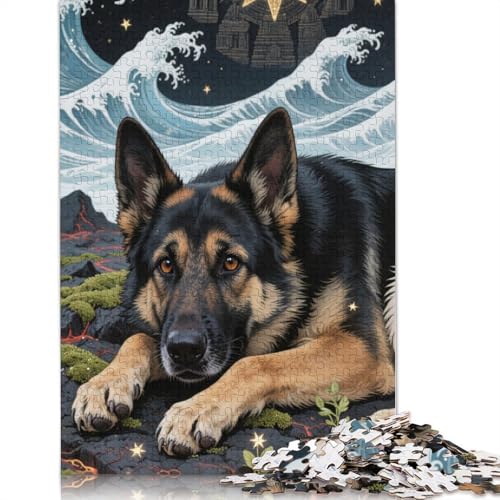 German Shepherd Puzzlespiele Für Erwachsene 1000 Stück Puzzlespiele Für Erwachsene Lernspiel Herausforderung Spielzeug 1000 Stück Puzzlespiele Für Erwachsene Kids.Educational Games Home Decoration 100 German Shepherd Puzzlespiele Für Erwachsene 1000 Stück Puzzlespiele Für Erwachsene Lernspiel Herausforderung Spielzeug 1000 Stück Puzzlespiele Für Erwachsene Kids.Educational Games Home Decoration 100 von ZYGAOKDD