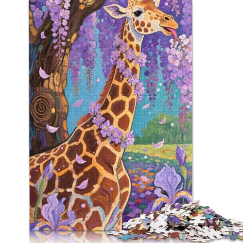 Giraffe 1000 Stück Puzzles Für Erwachsene | | Family Fun Jigsaws Puzzles 1000 Stück Für Erwachsene Geschenke 1000pcs (75x50cm) von ZYGAOKDD