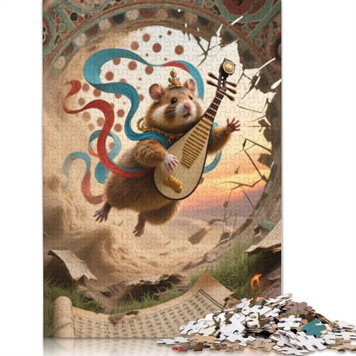 Golden Hamster 1000 Teile Puzzles Für Erwachsene Und Kinder Ab 12 Jahren 1000pcs (75x50cm) von ZYGAOKDD