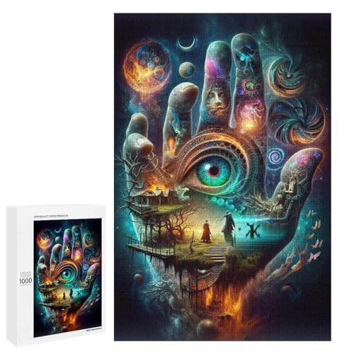 Hands of Fantasy 1000 Teile Puzzles Für Erwachsene Und Kinder Ab 12 Jahren 1000 PCS Hands of Fantasy 1000 Teile Puzzles Für Erwachsene Und Kinder Ab 12 Jahren 1000 PCS von ZYGAOKDD