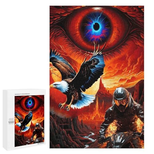 Inferno Eye 1000 Teile Puzzles Für Erwachsene Und Kinder Ab 12 Jahren 1000 PCS Inferno Eye 1000 Teile Puzzles Für Erwachsene Und Kinder Ab 12 Jahren 1000 PCS von ZYGAOKDD