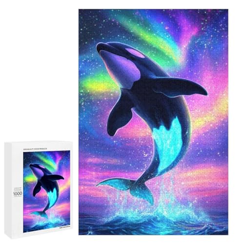 Killer Whale 1000 Teile Puzzles Für Erwachsene Und Kinder Ab 12 Jahren 1000 PCS Killer Whale 1000 Teile Puzzles Für Erwachsene Und Kinder Ab 12 Jahren 1000 PCS von ZYGAOKDD