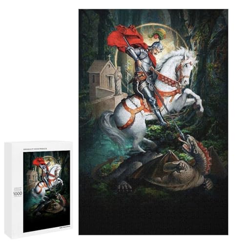Knight Vs Dragon 1000 Teile Puzzles Für Erwachsene Und Kinder Ab 12 Jahren 1000 PCS Knight Vs Dragon 1000 Teile Puzzles Für Erwachsene Und Kinder Ab 12 Jahren 1000 PCS von ZYGAOKDD