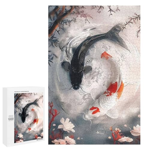 Koi 1000 Teile Puzzles Für Erwachsene Und Kinder Ab 12 Jahren 1000 PCS Koi 1000 Teile Puzzles Für Erwachsene Und Kinder Ab 12 Jahren 1000 PCS von ZYGAOKDD