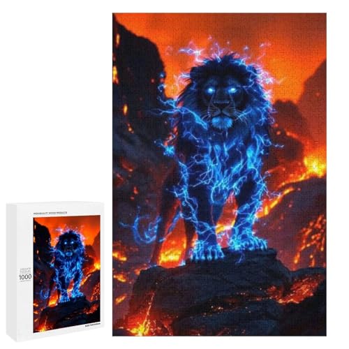 Lava Lion 1000 Teile Puzzles Für Erwachsene Und Kinder Ab 12 Jahren 1000 PCS Lava Lion 1000 Teile Puzzles Für Erwachsene Und Kinder Ab 12 Jahren 1000 PCS von ZYGAOKDD