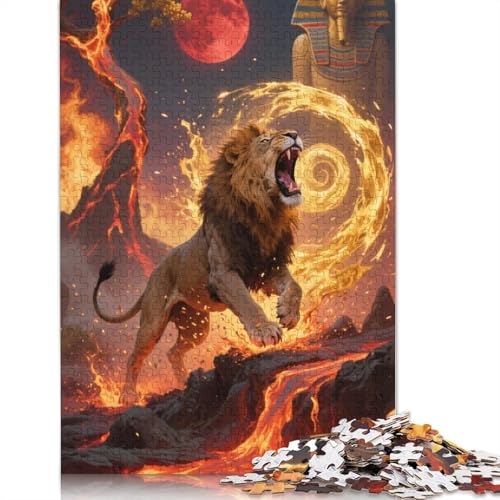 Lion 1000 Teile Puzzles Für Erwachsene Puzzles Für Erwachsene 1000 1000pcs (75x50cm) von ZYGAOKDD