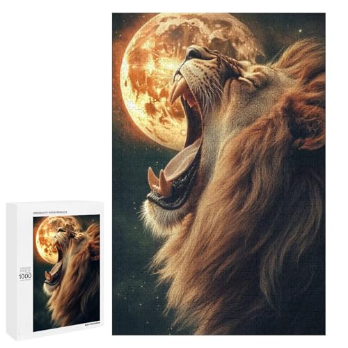 Lion 1000 Teile Puzzles Für Erwachsene Und Kinder Ab 12 Jahren 1000 PCS von ZYGAOKDD