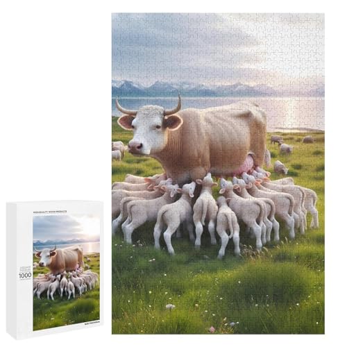 Milk Cow 1000 Teile Puzzles Für Erwachsene Und Kinder Ab 12 Jahren 1000 PCS Milk Cow 1000 Teile Puzzles Für Erwachsene Und Kinder Ab 12 Jahren 1000 PCS von ZYGAOKDD