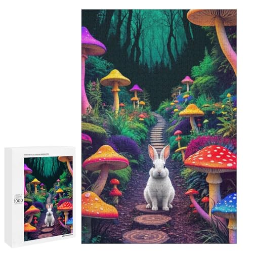 Mushroom-Rabbit 1000 Teile Puzzles Für Erwachsene Und Kinder Ab 12 Jahren 1000 PCS Mushroom-Rabbit 1000 Teile Puzzles Für Erwachsene Und Kinder Ab 12 Jahren 1000 PCS von ZYGAOKDD