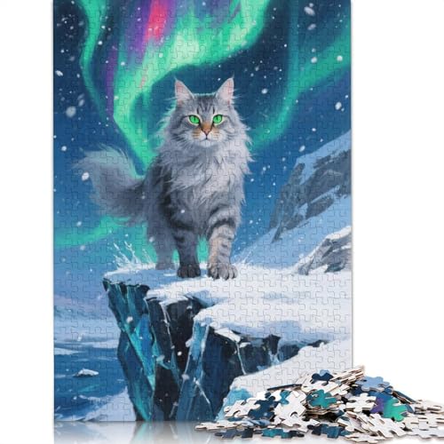 Norwegian Forest Cat Puzzles 1000 Stück Für Erwachsene Puzzles Für Erwachsene 1000 Stück Puzzle Lernspiele Heimdekoration Puzzle 1000pcs (75x50cm) von ZYGAOKDD