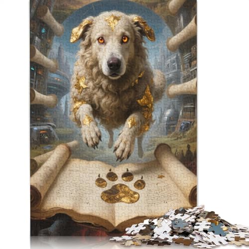 Old English Sheepdog Puzzles 1000 Stück Für Erwachsene Puzzles Für Erwachsene 1000 Stück Puzzle Lernspiele Heimdekoration Puzzle 1000pcs (75x50cm) von ZYGAOKDD