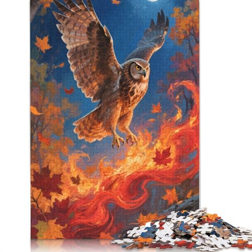 Owl 1000 Teile Puzzles Für Erwachsene Puzzles Für Erwachsene 1000 1000pcs (75x50cm) von ZYGAOKDD