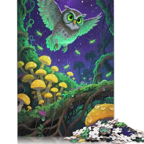 Owl Puzzles 1000 Stück Für Erwachsene Puzzles Für Erwachsene 1000 Stück Puzzle Lernspiele Heimdekoration Puzzle 1000pcs (75x50cm) von ZYGAOKDD
