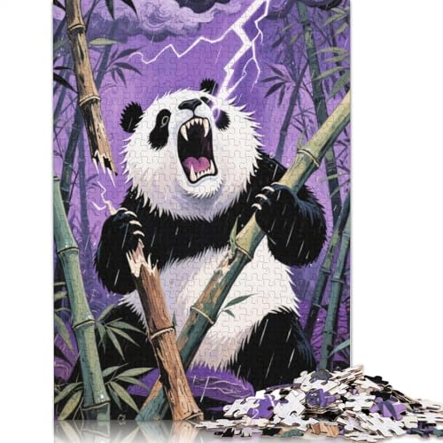 Panda Puzzles 1000 Stück Für Erwachsene Puzzles Für Erwachsene 1000 Stück Puzzle Lernspiele Heimdekoration Puzzle 1000pcs (75x50cm) von ZYGAOKDD