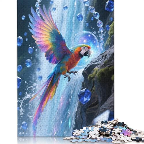Parrot 1000 Stück Puzzles Für Erwachsene | | Family Fun Jigsaws Puzzles 1000 Stück Für Erwachsene Geschenke 1000pcs (75x50cm) von ZYGAOKDD