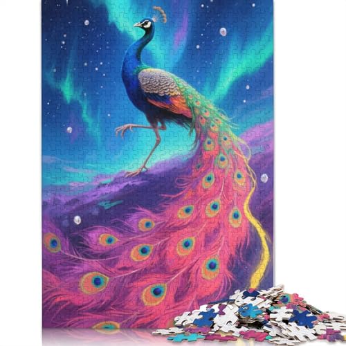 Peacock 1000 Stück Puzzles Für Erwachsene | | Family Fun Jigsaws Puzzles 1000 Stück Für Erwachsene Geschenke 1000pcs (75x50cm) von ZYGAOKDD
