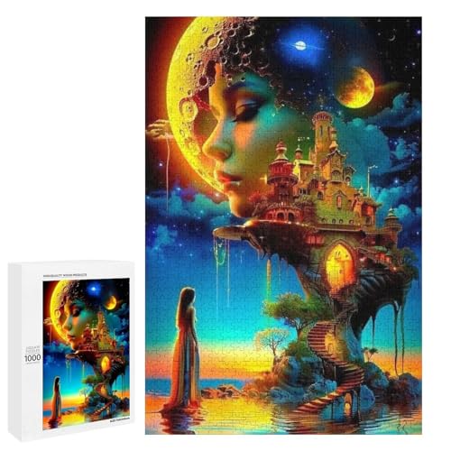 Princess of The Moon 1000 Teile Puzzles Für Erwachsene Und Kinder Ab 12 Jahren 1000 PCS Princess of The Moon 1000 Teile Puzzles Für Erwachsene Und Kinder Ab 12 Jahren 1000 PCS von ZYGAOKDD