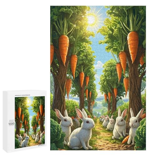 Rabbit 1000 Teile Puzzles Für Erwachsene Und Kinder Ab 12 Jahren 1000 PCS Rabbit 1000 Teile Puzzles Für Erwachsene Und Kinder Ab 12 Jahren 1000 PCS von ZYGAOKDD