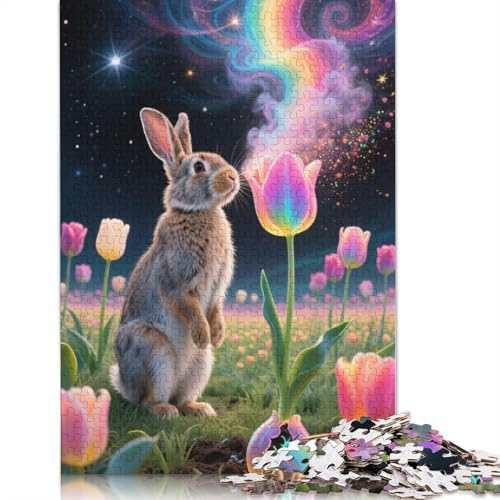 Rabbit Puzzles 1000 Stück Für Erwachsene Puzzles Für Erwachsene 1000 Stück Puzzle Lernspiele Heimdekoration Puzzle 1000pcs (75x50cm) von ZYGAOKDD