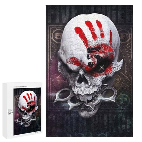 Revenge Skull 1000 Teile Puzzles Für Erwachsene Und Kinder Ab 12 Jahren 1000 PCS Revenge Skull 1000 Teile Puzzles Für Erwachsene Und Kinder Ab 12 Jahren 1000 PCS von ZYGAOKDD