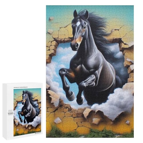 Running Stallion 1000 Teile Puzzles Für Erwachsene Und Kinder Ab 12 Jahren 1000 PCS Running Stallion 1000 Teile Puzzles Für Erwachsene Und Kinder Ab 12 Jahren 1000 PCS von ZYGAOKDD