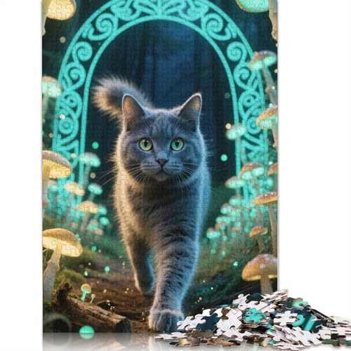 Russian Blue 1000 Teile Puzzles Für Erwachsene Puzzles Für Erwachsene 1000 1000pcs (75x50cm) von ZYGAOKDD