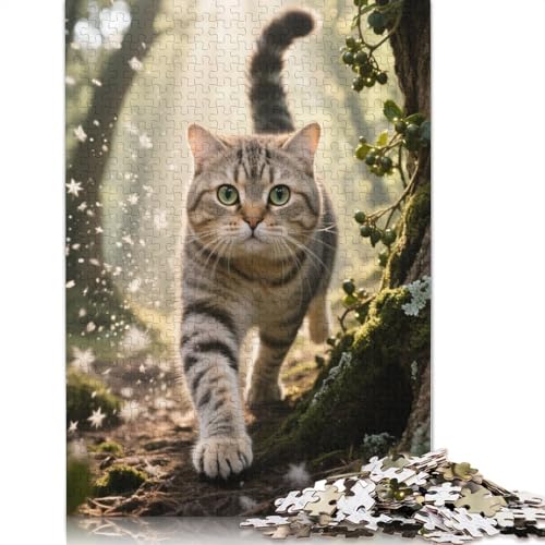 Russian Blue 1000 Teile Puzzles Für Erwachsene Und Kinder Ab 12 Jahren 1000pcs (75x50cm) von ZYGAOKDD