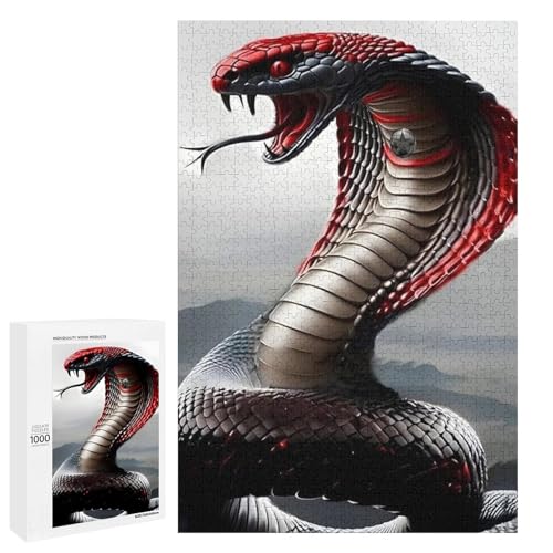 Scary Snake 1000 Teile Puzzles Für Erwachsene Und Kinder Ab 12 Jahren 1000 PCS Scary Snake 1000 Teile Puzzles Für Erwachsene Und Kinder Ab 12 Jahren 1000 PCS von ZYGAOKDD