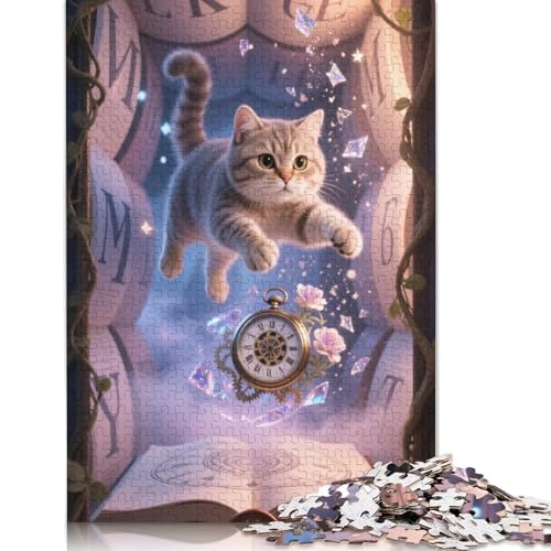 Scottish Fold Puzzles 1000 Stück Für Erwachsene Puzzles Für Erwachsene 1000 Stück Puzzle Lernspiele Heimdekoration Puzzle 1000pcs (75x50cm) von ZYGAOKDD