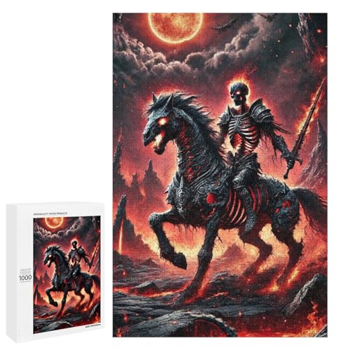 Skeleton Knight 1000 Teile Puzzles Für Erwachsene Und Kinder Ab 12 Jahren 1000 PCS Skeleton Knight 1000 Teile Puzzles Für Erwachsene Und Kinder Ab 12 Jahren 1000 PCS von ZYGAOKDD
