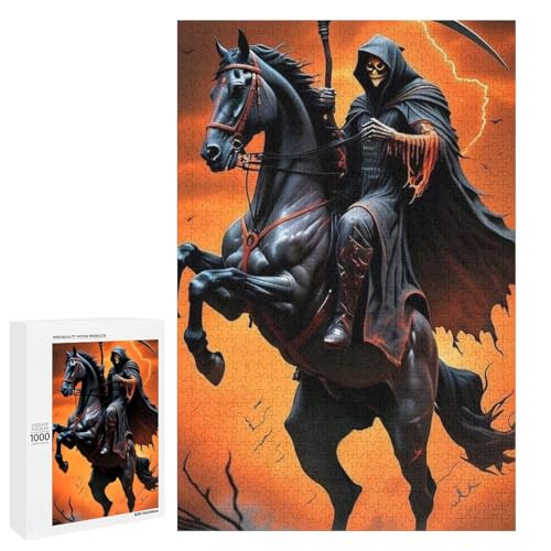 Skeleton Warrior 1000 Teile Puzzles Für Erwachsene Und Kinder Ab 12 Jahren 1000 PCS Skeleton Warrior 1000 Teile Puzzles Für Erwachsene Und Kinder Ab 12 Jahren 1000 PCS von ZYGAOKDD