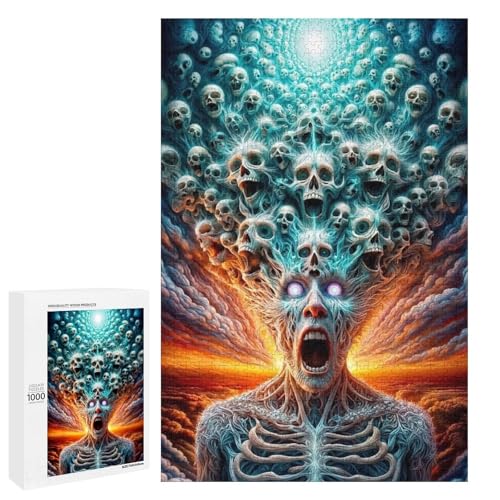 Skull Vortex 1000 Teile Puzzles Für Erwachsene Und Kinder Ab 12 Jahren 1000 PCS Skull Vortex 1000 Teile Puzzles Für Erwachsene Und Kinder Ab 12 Jahren 1000 PCS von ZYGAOKDD