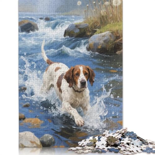 Springer Spaniel 1000 Teile Puzzles Für Erwachsene Und Kinder Ab 12 Jahren 1000pcs (75x50cm) von ZYGAOKDD