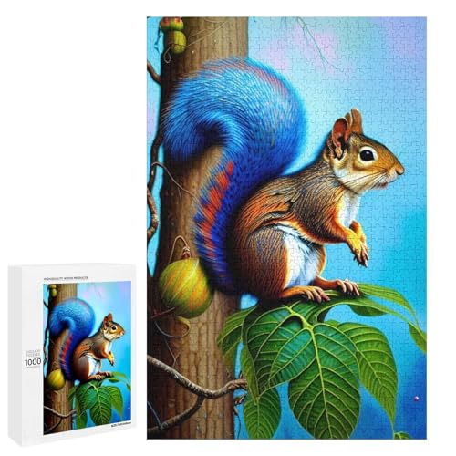 Squirrels 1000 Teile Puzzles Für Erwachsene Und Kinder Ab 12 Jahren 1000 PCS von ZYGAOKDD