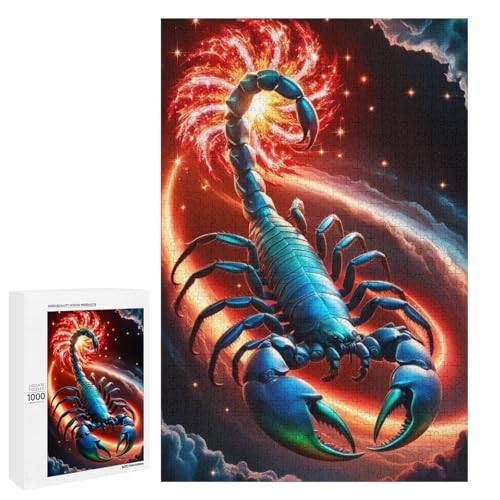 Stellar Scorpion 1000 Teile Puzzles Für Erwachsene Und Kinder Ab 12 Jahren 1000 PCS Stellar Scorpion 1000 Teile Puzzles Für Erwachsene Und Kinder Ab 12 Jahren 1000 PCS von ZYGAOKDD