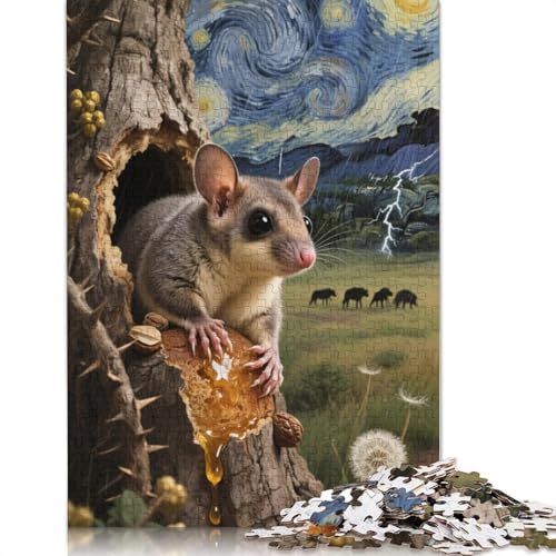 Sugar Glider 1000 Teile Puzzles Für Erwachsene Und Kinder Ab 12 Jahren 1000pcs (75x50cm) von ZYGAOKDD